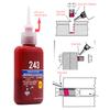 Threadlocker Quick Drying Screw Locking Agent High Strength Screw Locking Adhesive Anaerobic Glues Anti Loose Screw Glue