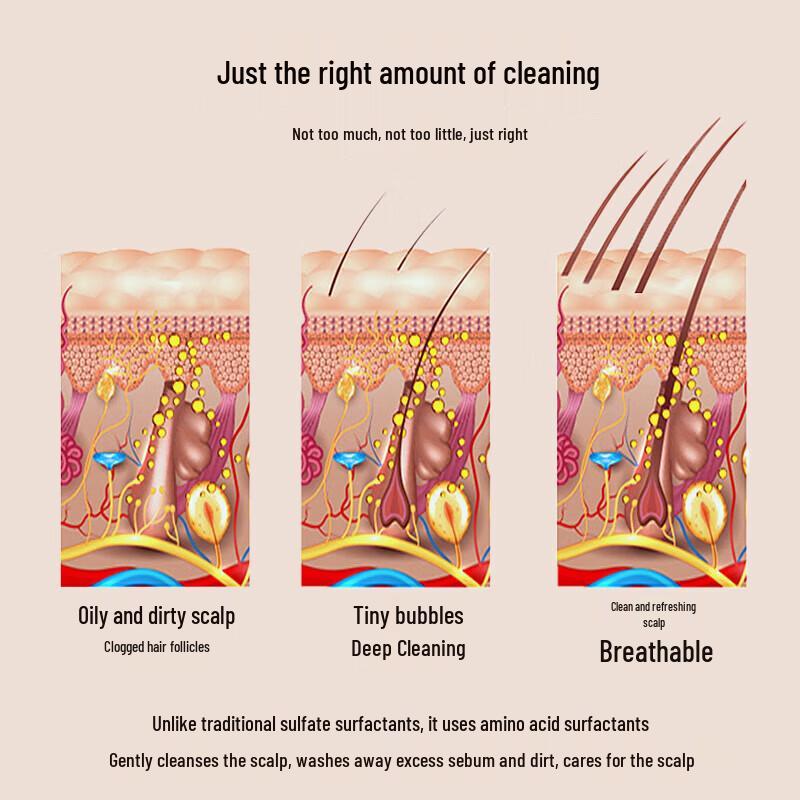 Bawang Moringa Amino Acid Anti-Dandruff & Anti-Itch Shampoo