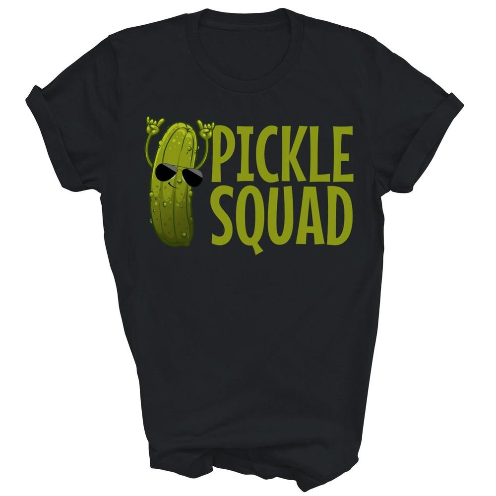 

Cute Pickle Squad Cucumber Pickle Lover Unisex Shirt Gift 4XL