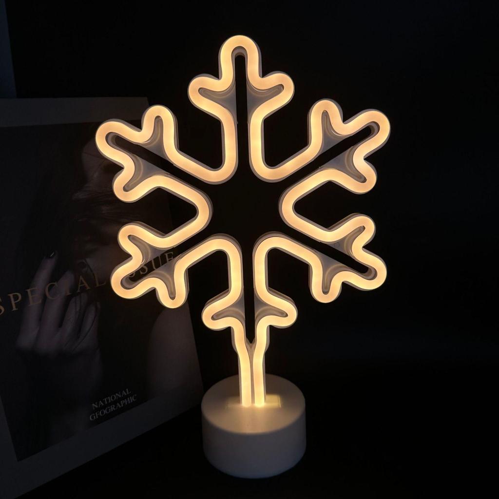 Romantic Neon LED Decorative Desktop Lights - Ins Style
