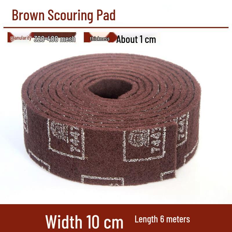 3M Stainless Steel Scouring Pad Roll for Kitchen Pot Brush & Rust Removal