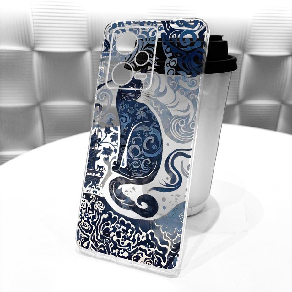 Clear TPU Case For Xiaomi Redmi Note 12 Pro Newest Style Phone Cases For Redmi Note12 Pro 5G Soft Silicone Covers Bumpers