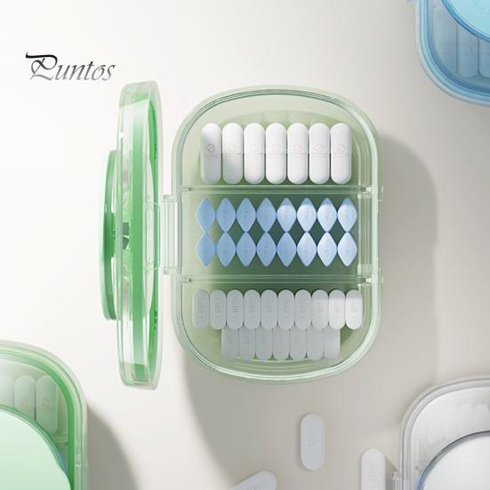 

Коробка для таблеток Прозрачный толстый разделенный 3 отделения Пищевой класс Без запаха Пыленепроницаемый Влагостойкий портативный органайзер для таблеток для путешествий Футляр для таблеток