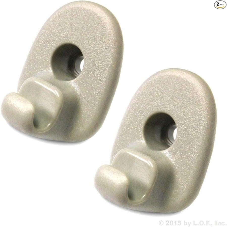 2 Pack Sun Visor Clips Replacement Retainer Compatible with 2005-2012 Jeep L