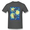 Funny Space Galaxy Picassos Painting Of Starry Sky Tshirt Summer Cotton Short Sleeve Oneck Unisexs T Shirt New S3xl