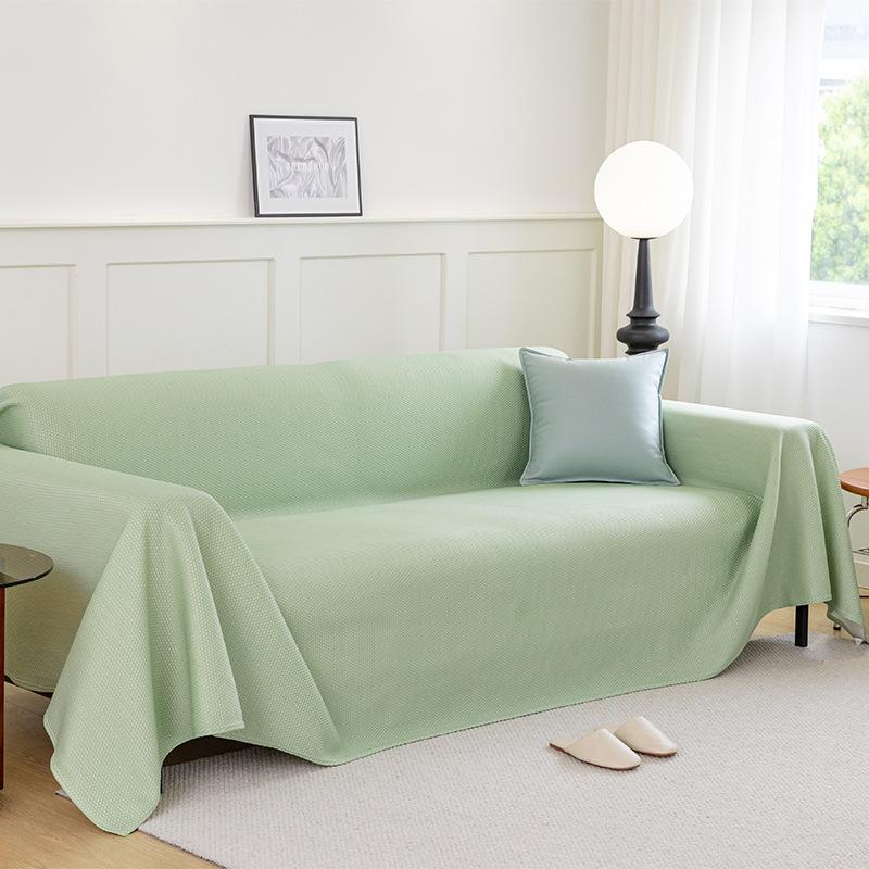 

Summer Cool Sofa Towel Breathable Moisture Absorption Sand Release Cover Cloth Full Cover for Backrest 180*130