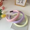 Versatile Headband Comfortable Fit Candy Color Thick Sponge Hair Hoop Daily Wear Makeup Hair