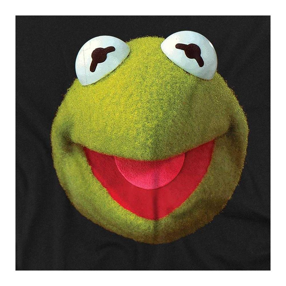 The Muppets Womens/Ladies Kermit Face Ringspun Cotton Fitted T-Shirt