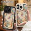 Phone Case: 2D Flat, Suitable for iPhone 18, 17, 16, 15, 14, 13, 12 Pro Protective Cases, Hot Air Balloon Little Bunny Flying, Perfect Christmas and H
