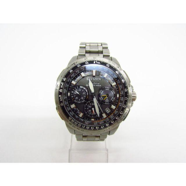 Used CITIZEN Citizen F900-S104602 Promaster SKY Series Solar Radio Date Watch AC26695
