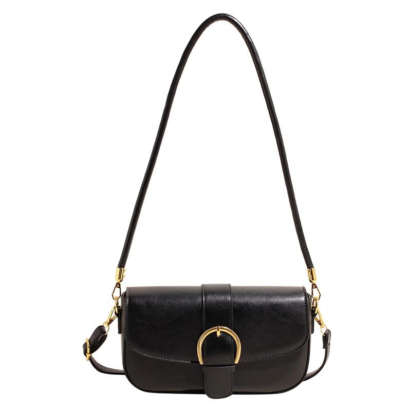 New Fashion Niche Design Popular Versatile Pin Buckle Small Square Bag Shoulder Crossbody Women's Bag