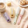 Macaron Portable Folding Hair Comb with Soft Bristles for Students - Massage & Bangs Comb