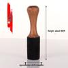 Nyingchi Tibetan Singing Bowl Set: Handmade Wooden Mallet with Leather Wrap for Sound Bowls.