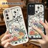 Phone Case: 2D Flat, Suitable for Samsung Galaxy A34 A35 M05 M06 S20 S22 S21 FE Plus 5G Protective Case, White Little Rabbit, Perfect Holiday Gift for