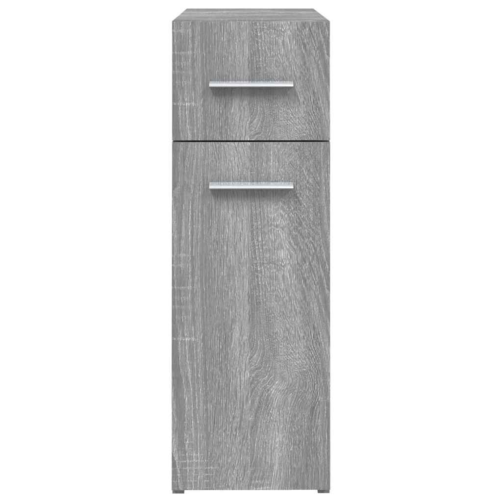 Pharmacy Cabinet Grey Sonoma 20 x 45.5 x 60 cm Particleboard