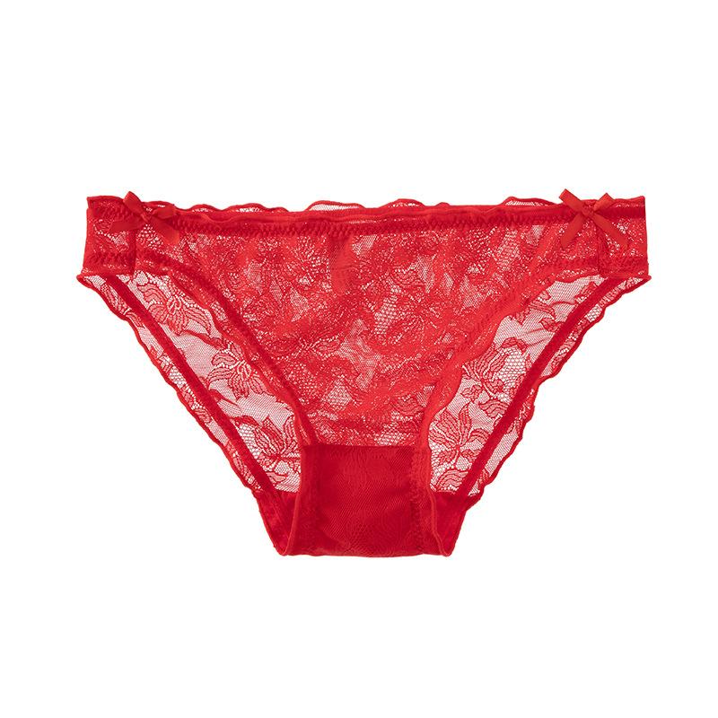 Lady Summer New Product Pure Desire Sexy Lace Without Mark Breathable in Waist Triangle Briefs