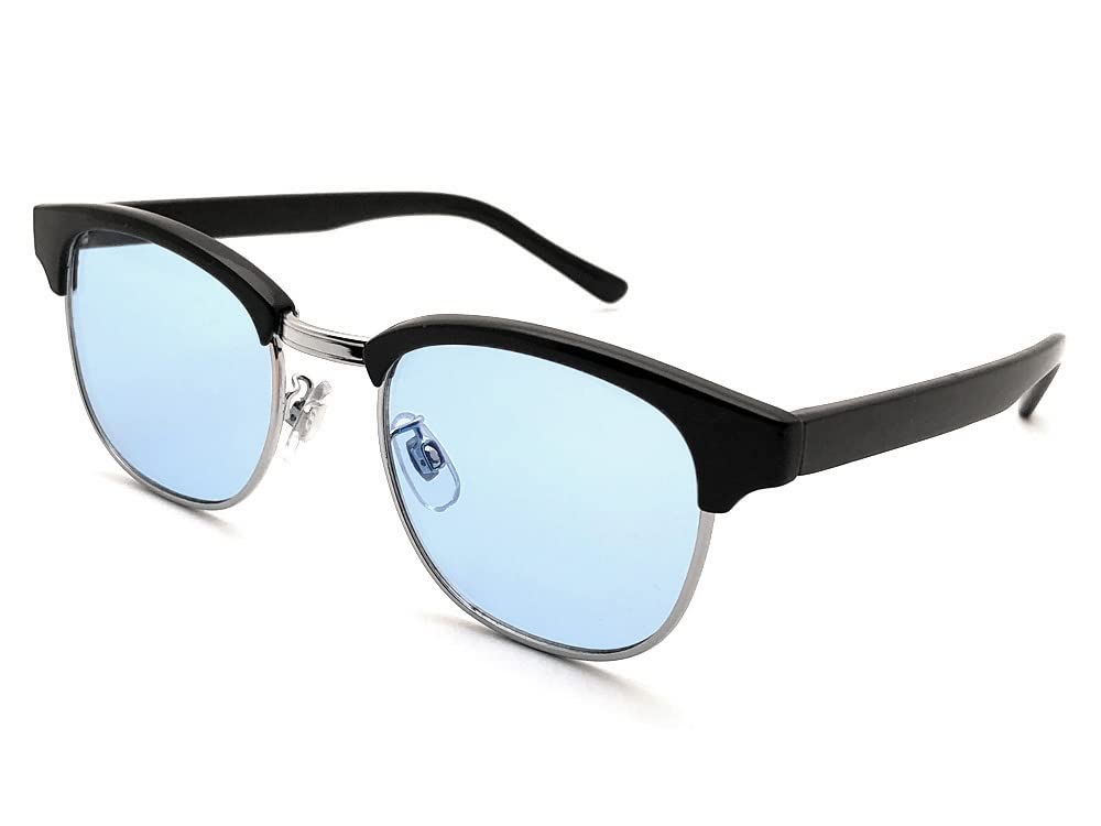 

SIRMONT BROW LEXINGTON SUNGLASSES Brow Lexington x LIGHT BLUE [SPEED ADDICT] (Sirmont Sunglasses) BLACK/SILVER