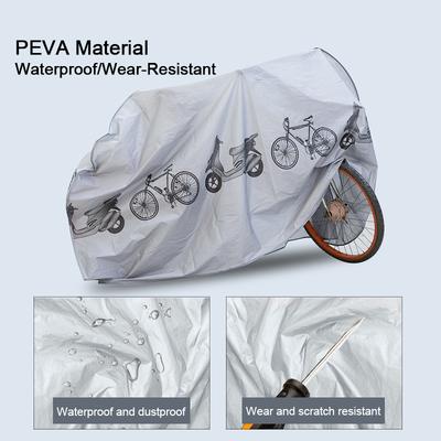 Bicycle Cover Motorcycle Rain Cover Outdoor Protection Waterproof Dustproof Anti-UV MTB Bike Cover All Seasons Bike Accessories