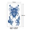Herbal Tattoo Stickers, Juice Tattoo Stickers, Semi-Permanent English Letter Tattoo Stickers Tattoo