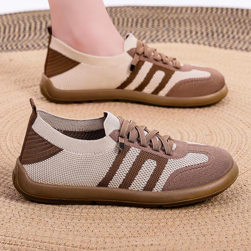 Women's Versatile Retro Summer Flat Casual Shoes - Soft Sole, Comfortable Fit