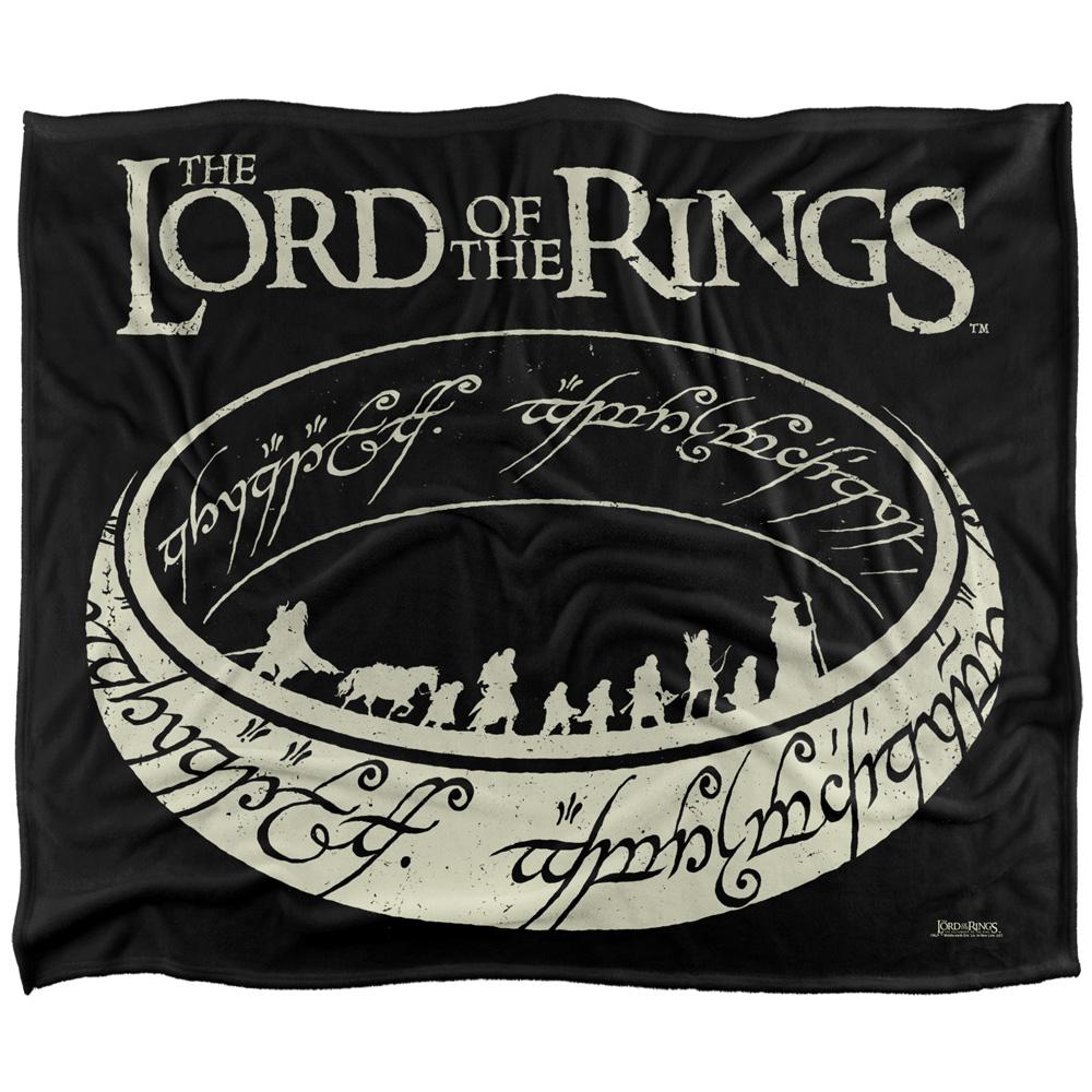 LORD OF THE RINGS Silhouette Decke