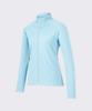 Leijibi [Set] Essential Loose Fit Long Sleeve Zip-Up Rash Guard + Swimsuit Shorts Set W Sky Blue