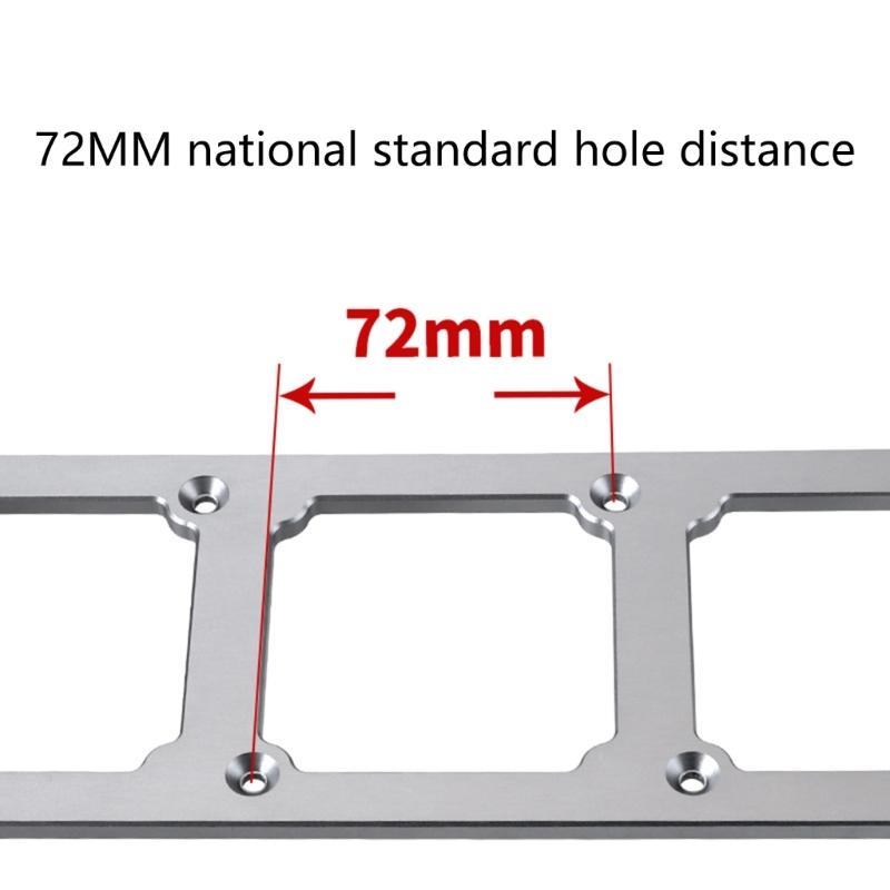 86 Type Wire Box Template Socket Bottom Box Open Holes On The Bottom Box Switches Socket for Electrician