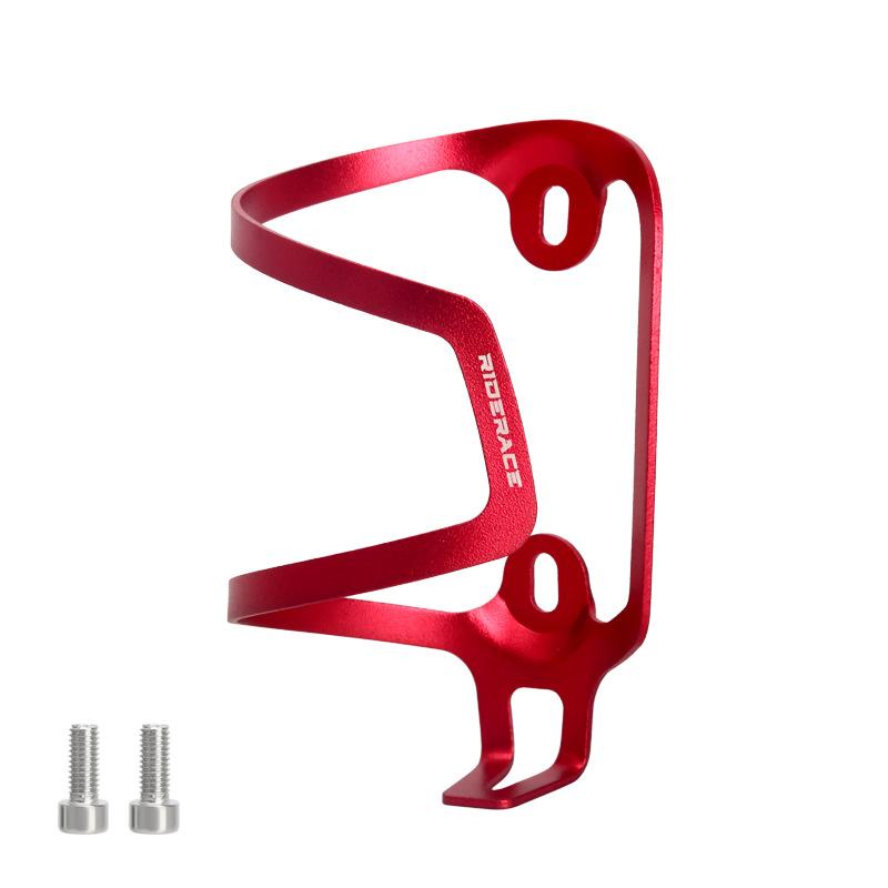 Alloy Bicycle Bottle Cages  Road Bicycle Water Bottle Holder Colorful Lightweight Cycling Bottle Bracket Bicycle AccessoryColor