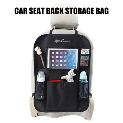 1pc Multifunctional Oxford Fabric Car Back Multi Pocket Storage Bag For Giulietta GT 159 Stelvio Sportiva Styling