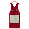 Anti-fouling Waterproof Apron Detachable Towel Kitchen Apron  Restaurant Uniform