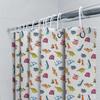 Dinosaur Shower Curtain Waterproof Cute T Rex Jungle Animals Bathroom Decor Set Vintage Farmhouse Coastal Pattern Fabric Backdro