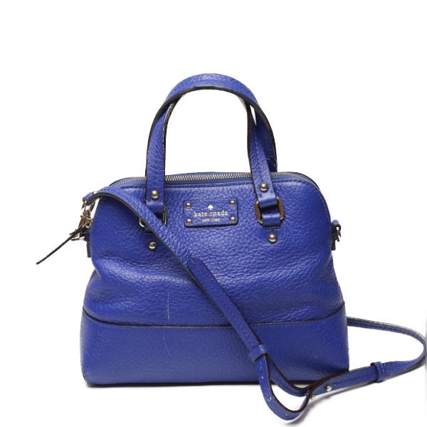 Kate Spade Shoulder 2WAY Handbag blue Women Used