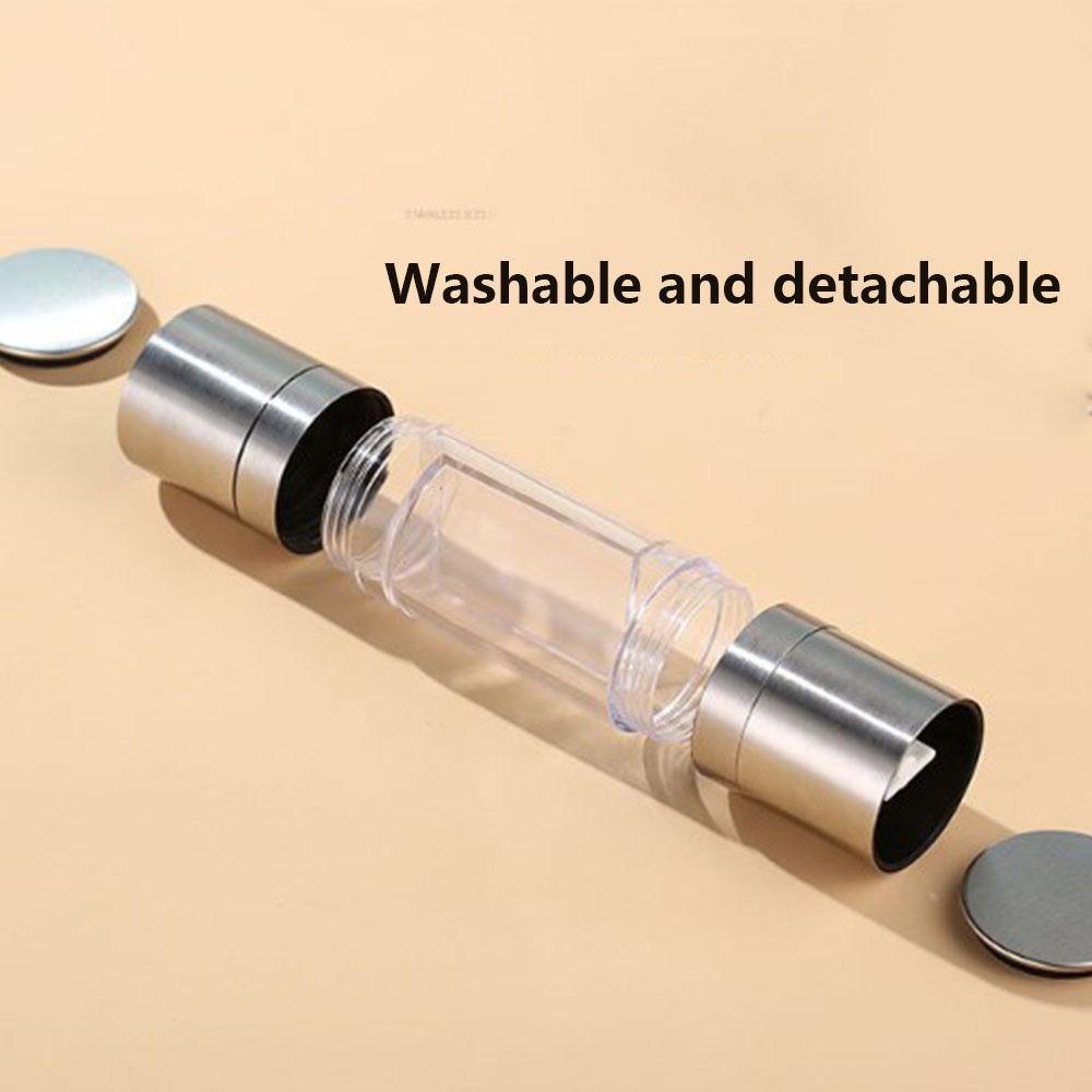 Refillable Manual Pepper Grinder Double-head Pepper Mills Sea Salt Spice Mill  Kitchen Gadgets