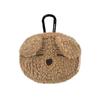 Kim Ha Chan Plush Character Pouch Mini Accessory Pocket Airpods Keyring Earphone Coin Hook Pouch Pouch, Pouch, Pouch, Pouch, Pouch, (Umaji (Brown))