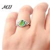 Hollow Vine Ring Color Changing Mood Ring, Temperature Sensitive Stone with Adjustable Alloy Vintage Band, Sweet Fashion Jewelry Gift for Women