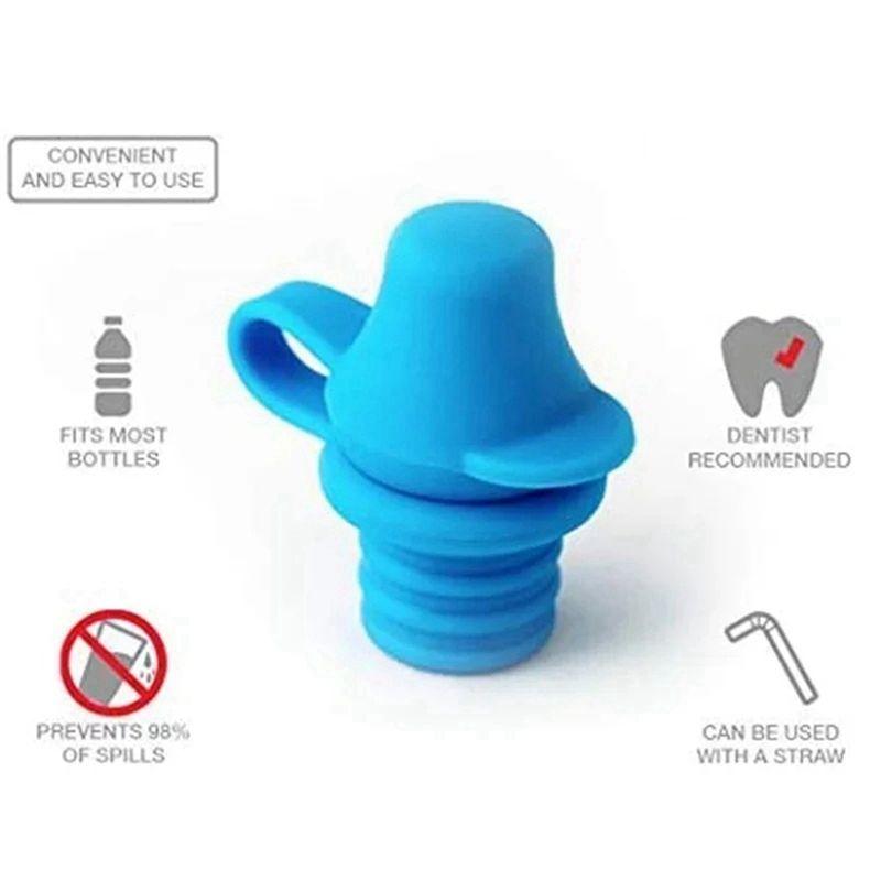ABWR-10Pcs Portable No Spill Silicone Bottle Topper Spout Adapter With Water Leak Proof Bottle Bottle Topper Spout