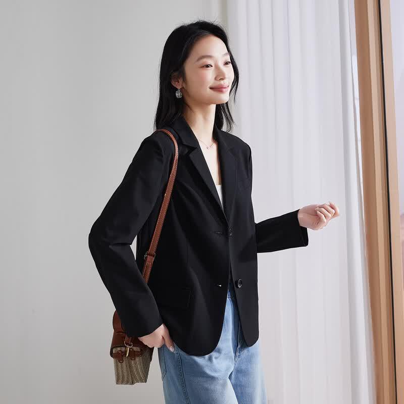 SOFSIL Women s Solid Casual Blazer XL