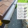 1Pc Aluminum Gutter Guard Pipe Strainer Mesh Cover Net For Gutters Mesh Guards Leaf Debris Mud Trap Drain Pipe Cover Protector