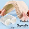 Ultra-Thin Breathable Odor-Resistant Disposable Wood Pulp Insoles for Men and Women
