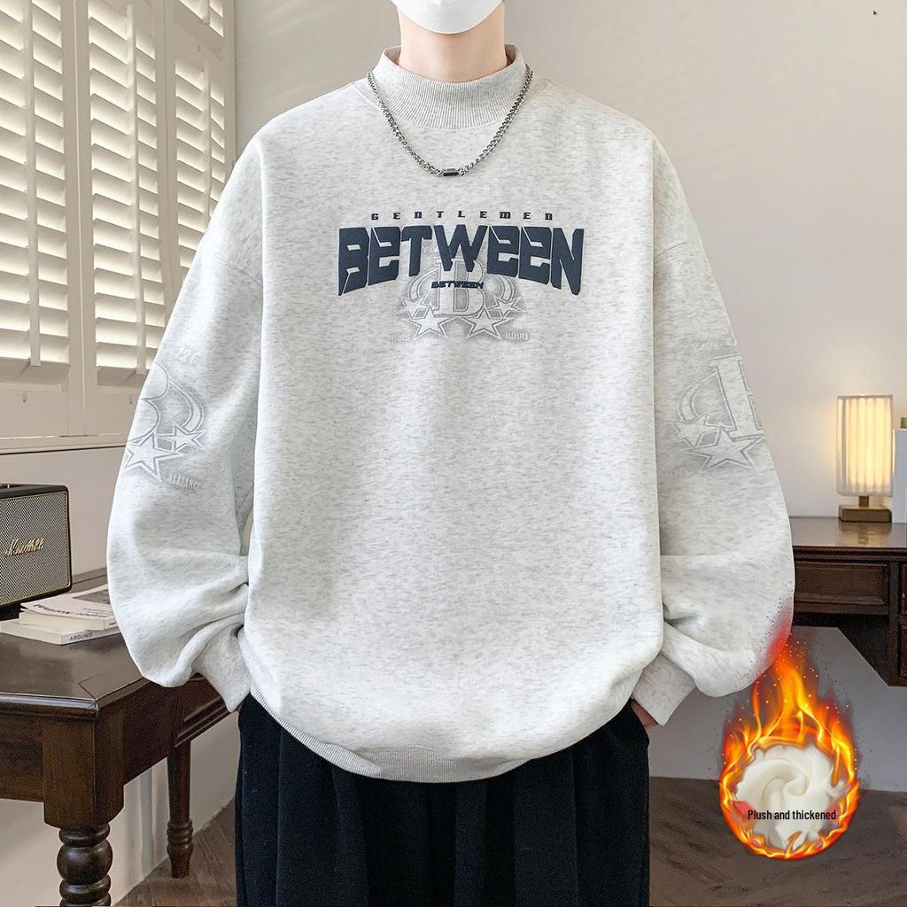 Fleece-Lined Thick Hoodie for Boys and Teens - Autumn/Winter Long-Sleeve Warm Wear