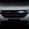 New 2026 Car Sticker Auto Accessories Car Front Hood Grille Logo LED Light For Ford Fiesta Ranger Focus Kuga Mustang MAX Transit