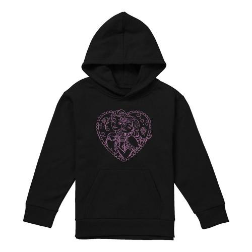 Frozen Childrens/Kids Elsa & Anna Heart Hoodie