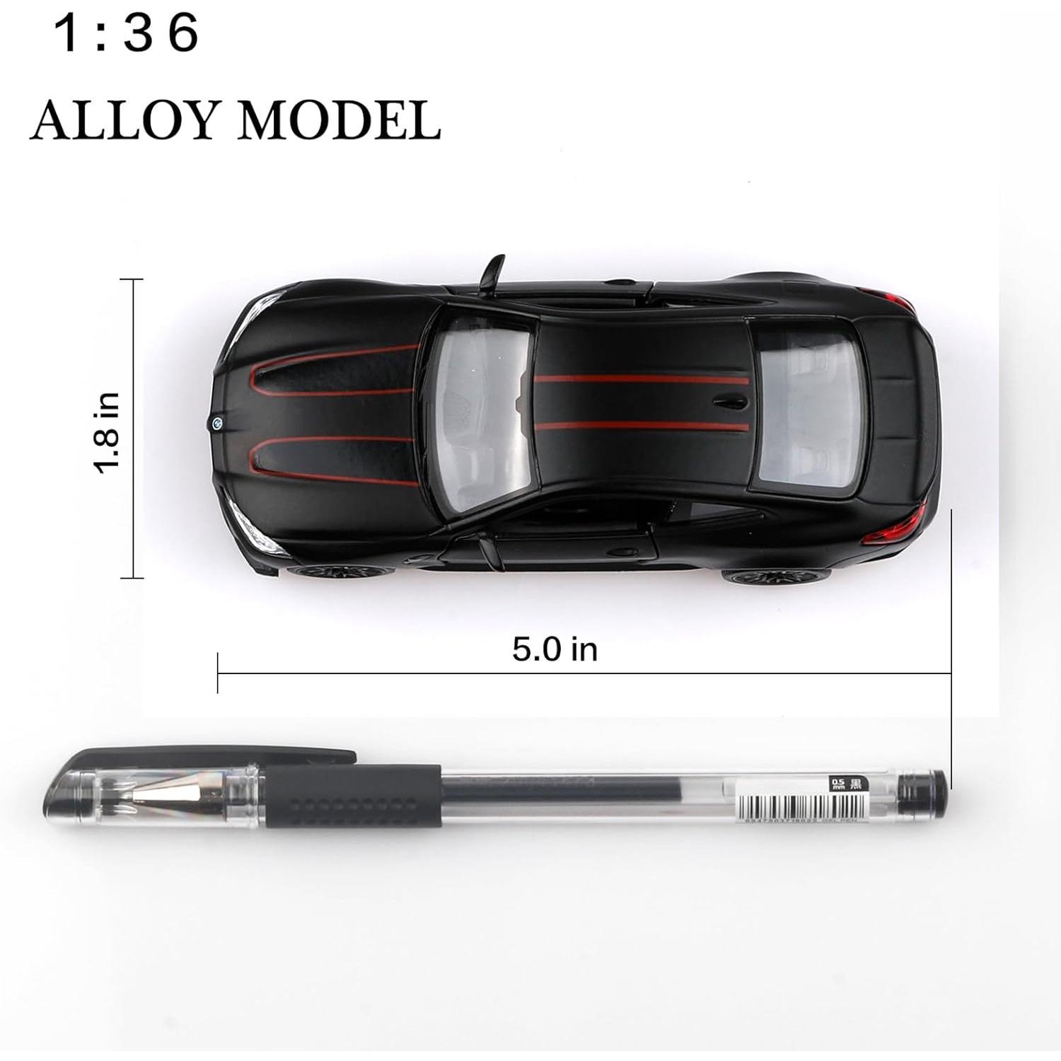Литая под давлением модель автомобиля BMW M4 в масштабе 1/36 — фото 4