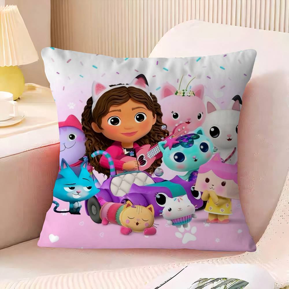 G-Gabbys D-Dollhouse Pillow Gift Home Office Decoration Bedroom Sofa Car Cushion Cover Case 45x45