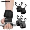 Weight Lifting Hook Grips With Wrist Wraps Hand-Bar Wrist Strap Gym Fitness Hook Weight Strap Pull-Ups Power Lifting Gloves