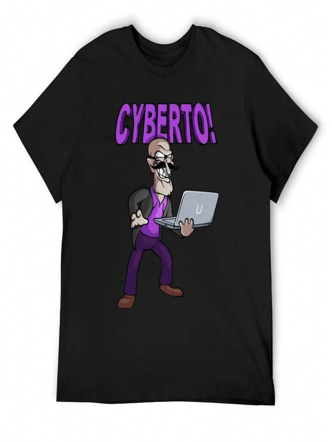 Cyberto! - Usecure T-Shirt Blouse Graphic T Shirt Vintage T-Shirts Oversize T Shirts For unisex Cotton S разноцветный