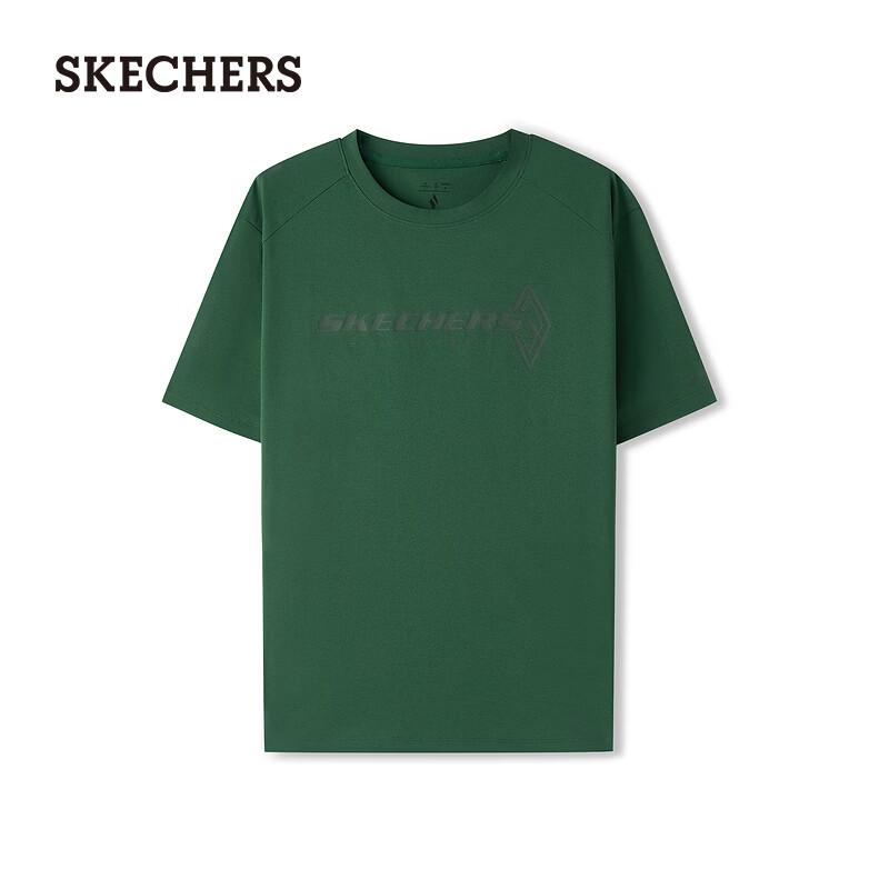 Skechers Men s Knit Short Sleeve T-Shirt L226M035 L