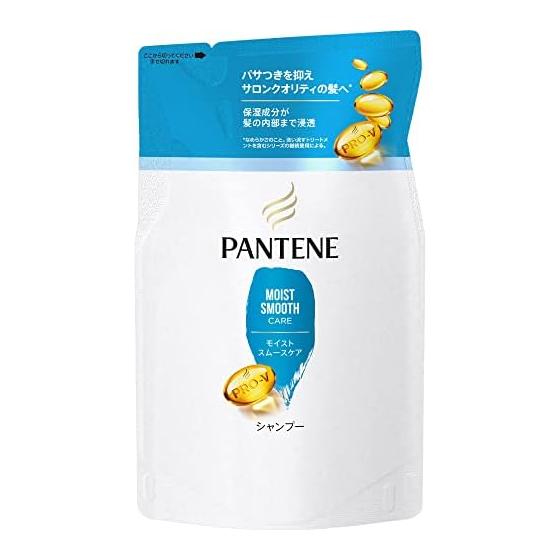 [Set of 4] Pantene Moist Smooth Care Shampoo Refill 300ml