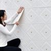 5pcs 3D Foam Stickers Self-adhesive Wall Stickers Ceiling Panel Waterproof Wallpaper Home Kid Room Office Decoration Soft Panel