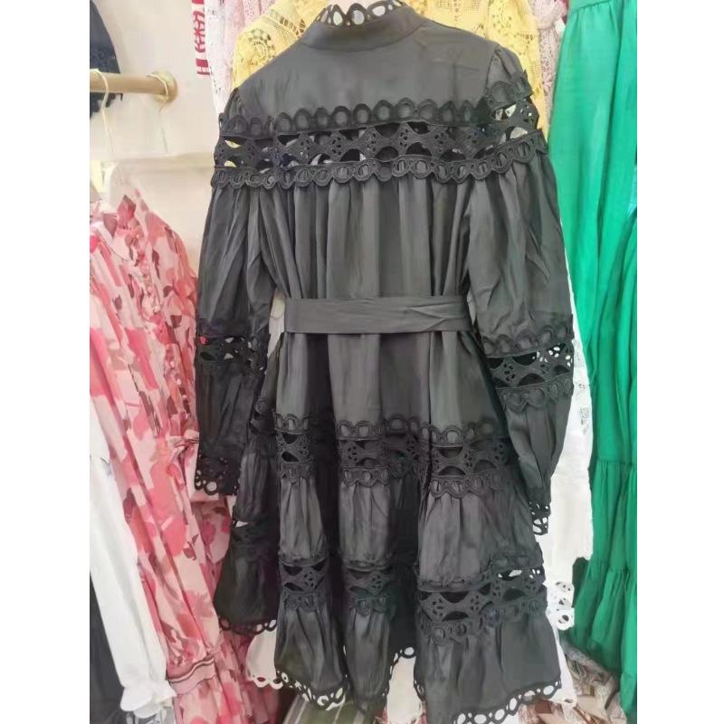 Australian Fashion: Early Spring Lace Splicing Luxury Loose Fit Fairy Dress